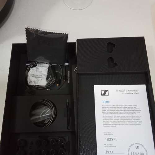 SENNHEISER IE900 有盒 有單行貨齊配過保