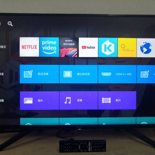 SONY KD-43X7000F 43寸4K電視(100%運作全正常,整體機身靓仔)