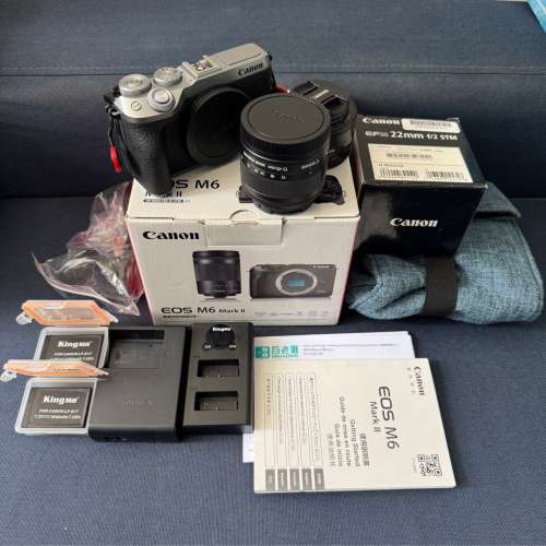 Canon EOS M6 MarkII 連兩鏡