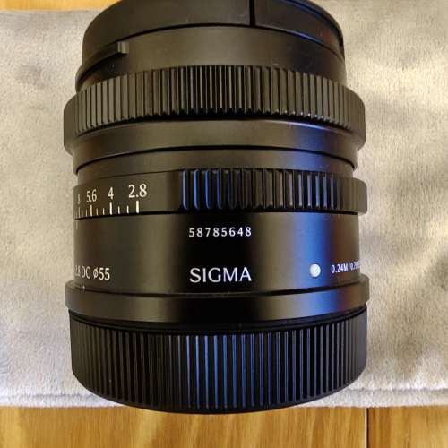 sigma 45mm DGDN F2·8 Black