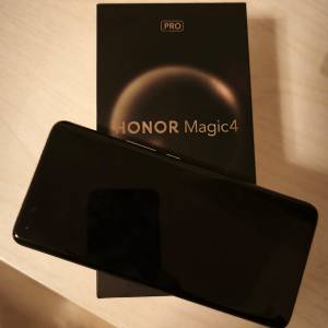 HONOR 榮耀 Magic4 Magic 4 Pro 5G 瓷青綠藍色 (8GB+256GB) 港行 淨機 9成新