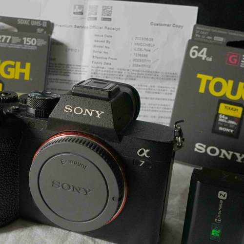 Sony A74 Body 連2張 UHS-II 64G & 128G SD CARD
