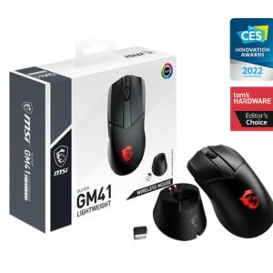 全新 微星MSI Clutch GM41 輕量無線電競滑鼠