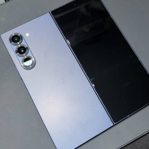9成新 samsung z fold 6 12+256 藍色 行保 無花