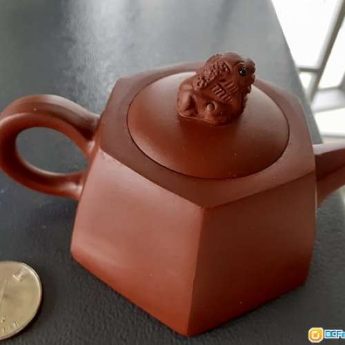 全新 New 六角型 宜興原礦紫砂茶壺