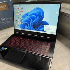 MSI Thin GF63 12uc i5-12450H RTX3050電競筆記型電腦