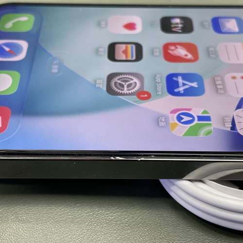 90%New iPhone 13 Pro Max 1TB 黑色 電池效能92% 香港行貨 有配件 自用首選超值