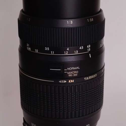 Tamron AF 70-300 LD Di 1:4-5.6 Tele-Marco FX Lens for Nikon 99% New