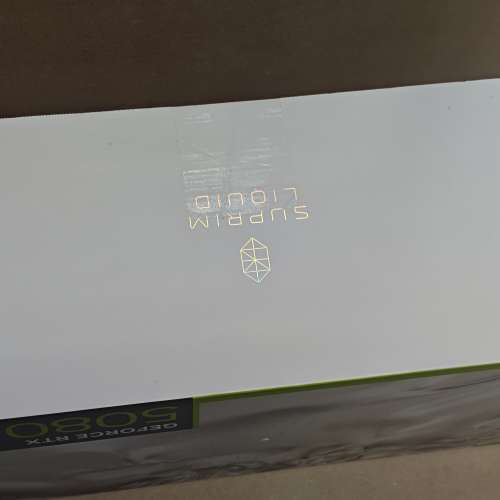显卡：微星 GEFORCE GeForce RTX 5080 16G INSPIRE 3X (2手)