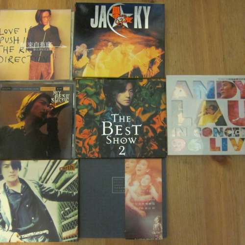十隻 劉德華 / 張學友 / 林憶蓮 / 鄭伊健 / 蘇永康 大碟 / concert 演唱會 CD