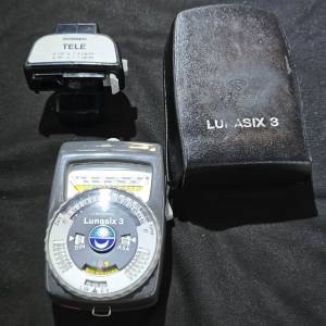 GOSSEN Lunasix 3 老式 測光錶 功能全正常 90%new 送電試錶