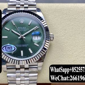 勞力士 ROlex  datejust m126334-0028 41mm 薄荷綠