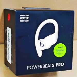 運動首選！美版 Beats Powerbeats Pro 白色 掛耳式藍牙耳機 防汗耐用 荃灣交收