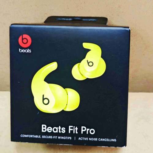 【美版原裝】Beats Fit Pro 耳機 黃色 全新未拆  荃灣交收