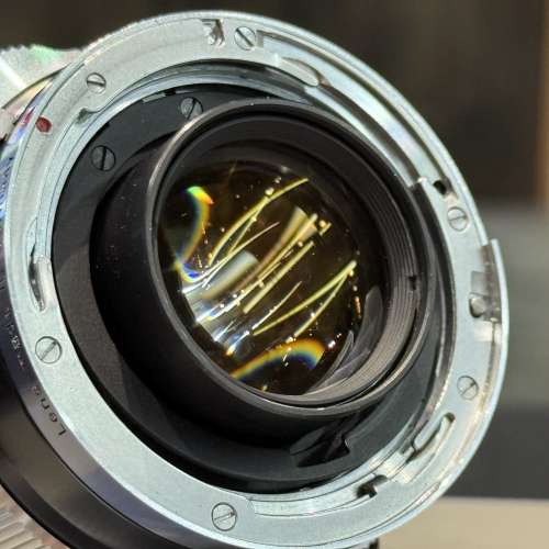 Contarex Zeiss Planar 50mm f2.0 black lens Matic version