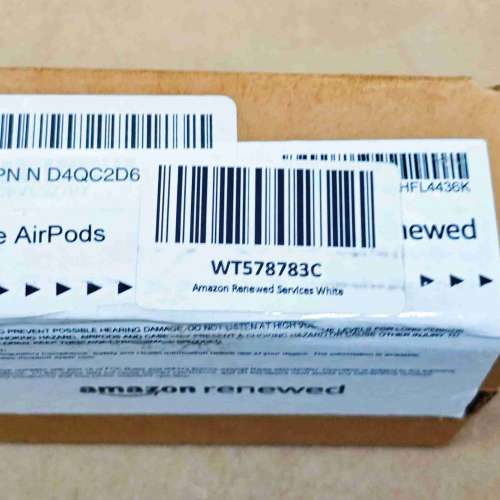 美版  Apple AirPods 耳機 翻新完好 包裝齊全 荃灣站交收