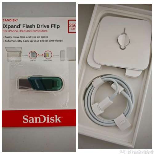 港行 APPLE iPhone 14 pro 256g Purple 蘋果暗紫色，新淨女仕手機, ( 不包SanDisk ...