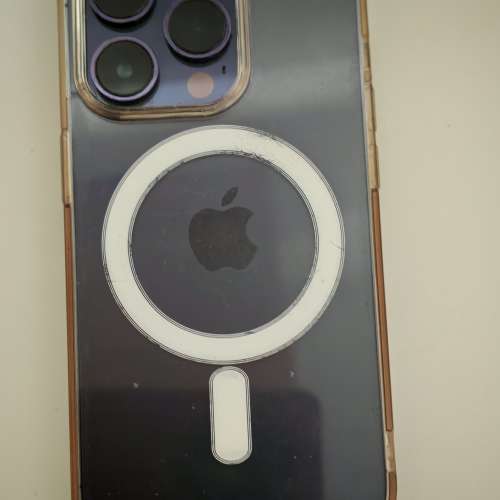 港行 APPLE iPhone 14 pro 256g Purple 蘋果暗紫色，新淨女仕手機, ( 不包SanDisk ...