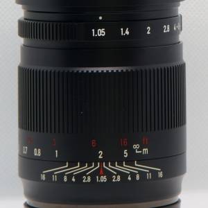 7artisans 50mm f/1.05 E-mount