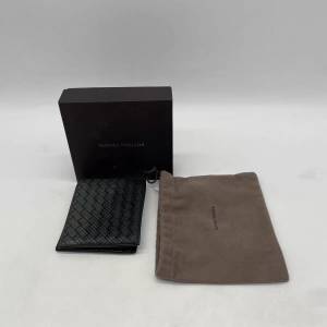 葆蝶家BV编织钱包短款