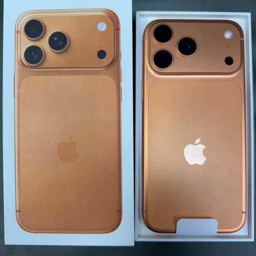 全新未用過  iPhone 17 Pro Max 256GB 橙色 香港行貨 蘋果保養一年 電池100% 自用首...