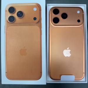 全新未用過  iPhone 170Pro Max 256GB 橙色 香港行貨 蘋果保養一年 電池100% 自用首...
