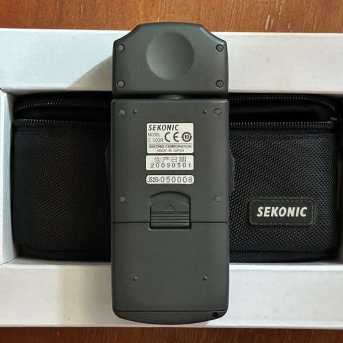 Sekonic C-500R PRODIGI Color 色溫錶內置Pocket Wizard 無線觸發配件有盒齊件 本...