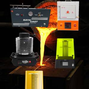 首飾鑄造石膏抽真空機 馬弗爐輕型陶瓷纖維爐 熔煉爐 熔金爐 光固化3D列印機 Phroze...