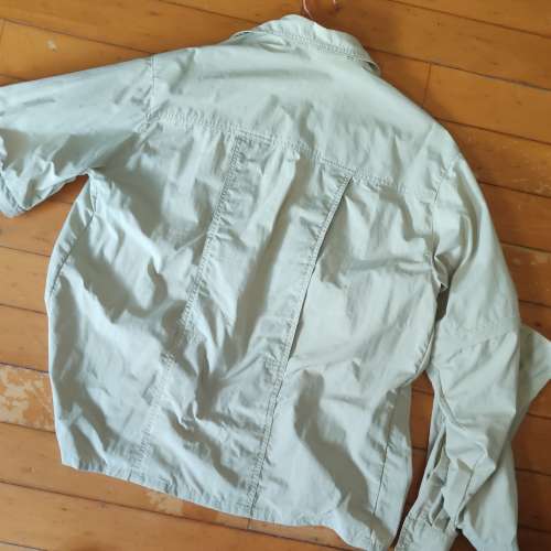 Columbia 米色長袖襯衫90%新