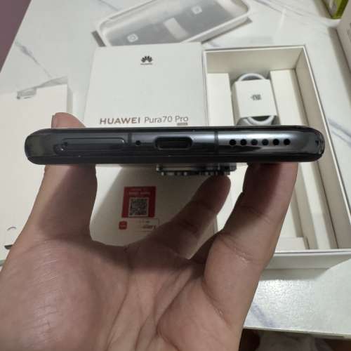 華為 pura70 pro 12+512gb 黑色  已過保