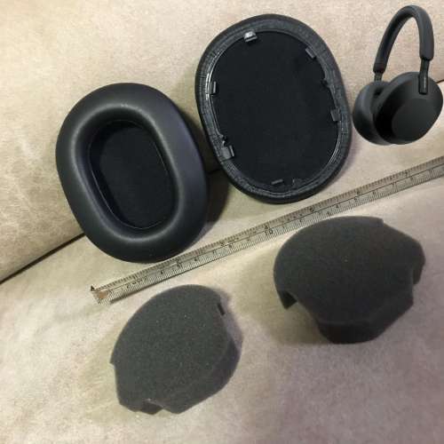 🎧 fit SONY WH-1000xm5 Around Ea 3rd Party Replacement Cushions NEW 全新代用 ...