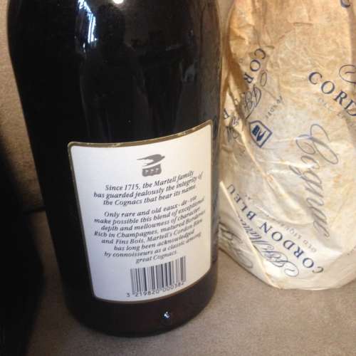 🥃 MARTELL Cordon Bleu Cognac Brandy 70cl 40% NEW 全新 藍帶 馬爹利 干邑 白蘭地...