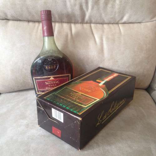 🥃 SALIGNAC COGNAC V.S.O.P 70cl 40% Brandy France 🇫🇷 NEW 全新 雪裡玉 法國干...