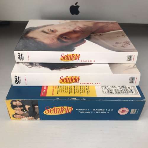 💽 Seinfeld Seasons 1-3 8-Disc DVD Video Set Sitcom USED 光碟 🎬