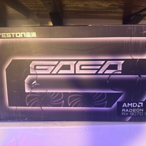 盈通大地之神黑色 rx 9070 xt