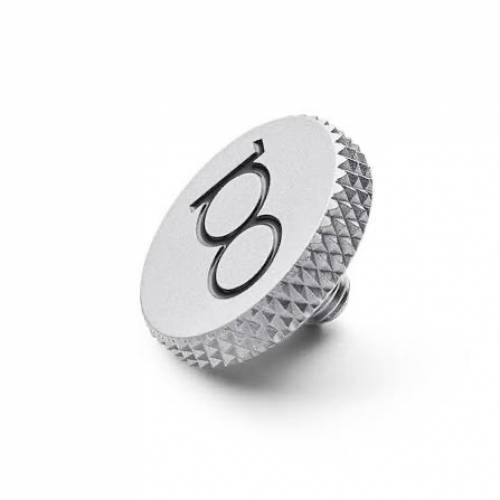 Leica Soft Release Button 100 Silver Chrome Plated Brass 19692