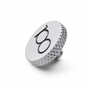 Leica Soft Release Button 100 Silver Chrome Plated Brass 19692