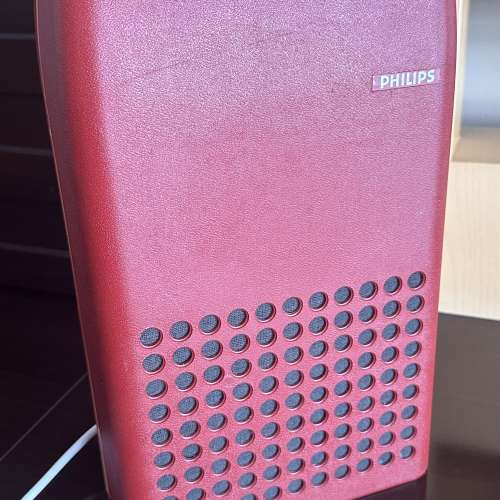 Vintage 1970s GF113 Portable Record Player 手㩗式唱盤 酒紅色