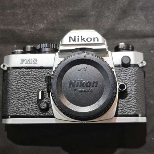 Nikon FM2 尼康 鈦簾 蜂巢版 SILVER 銀 功能全正常 95%-98%new 送電試機