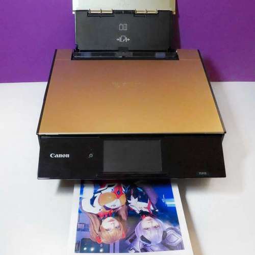 少用機入滿一套墨合專業用780xL 781墨盒高級6色Canon TS9170 Scan printer(可無線...