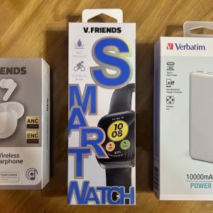 VIVO V.friends VF Watch H46 & VIVO v.friends V.Frds-S30 真無線耳機 附送 Verba...
