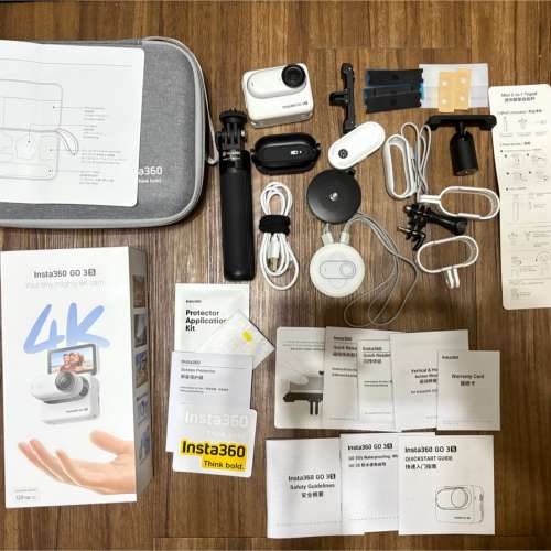 Insta360 GO 3S Ultimate Bundle While 全能套裝 白色 128GB