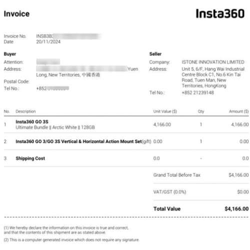 Insta360 GO 3S Ultimate Bundle While 全能套裝 白色 128GB