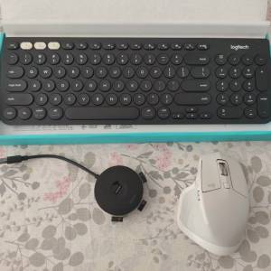 Logitech K780 Keyboard and MX Master 2S Mouse