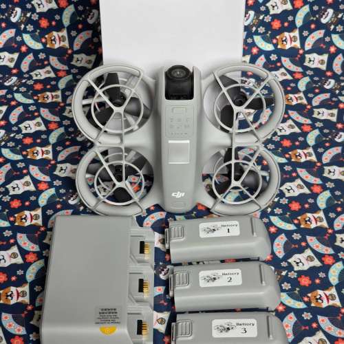 最易用的無人機仔 98% New DJI Neo Fly More Combo 暢飛套裝