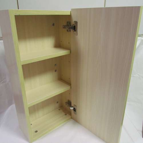 100%新實木玻璃鏡面櫃