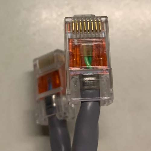 SYSTIMAX GS8E CAT6 Patch Cord Crossover Cable 跳線 交叉線 7ft 2.1m