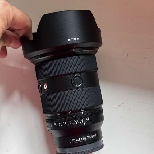 Sony 24-70 gm2 99.9999% 新 行貨買咗一星期