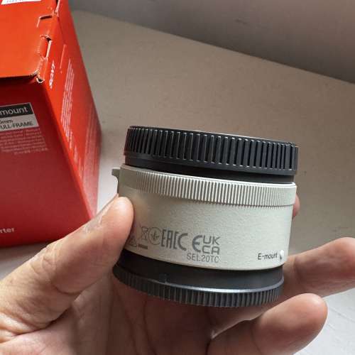 Sony 2x tele converter 99.99新 水貨