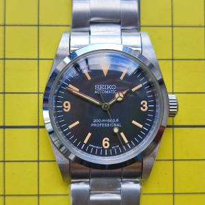 精工 mod 改古玩369手錶